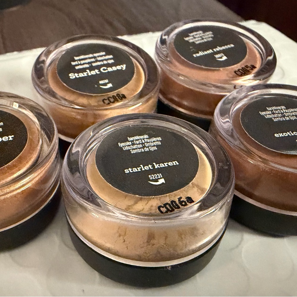 bareMinerals Collection of 5 Eyeshadows, NEW/SEALED - Picture 4 of 4